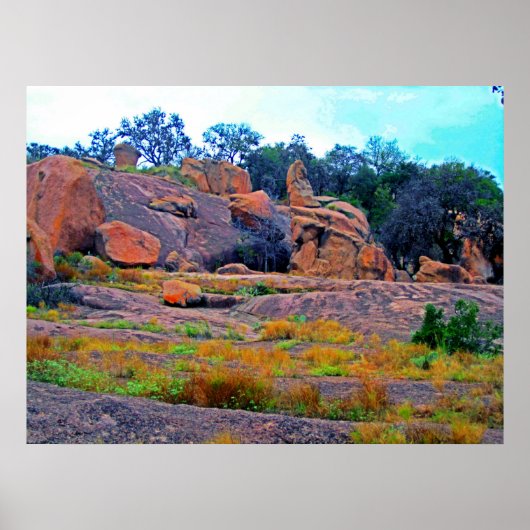 Enchanted Rock-Poster Poster (Voorkant)