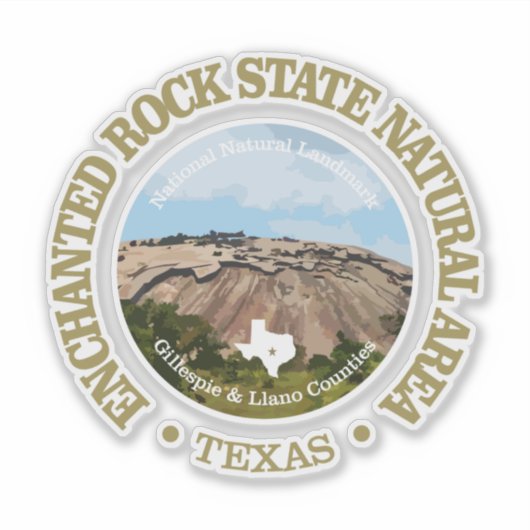 Enchanted Rock SNA Sticker (Voorkant)