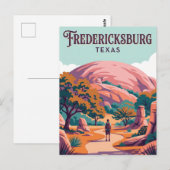 Enchanted Rock State Natural Area VS Briefkaart (Voorkant / Achterkant)