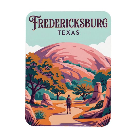 Enchanted Rock State Natural Area VS Magneet (Verticaal)