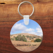 Enchanted Rock State Park Texas Sleutelhanger (Voorkant)