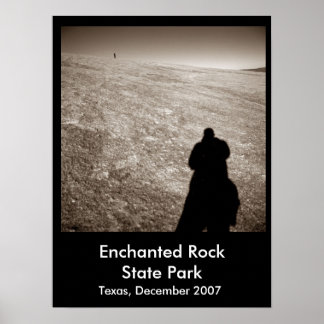 Enchanted Rock State Park Tx Poster