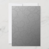 Enchanted Roos Bridal Shower Invitation Kaart (Achterkant)