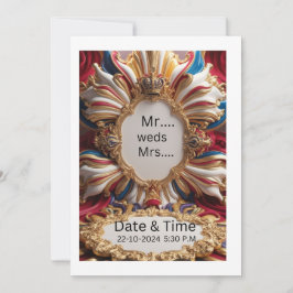 Enchanted Royal Wedding Uitnodiging