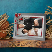 Enchanted Rozen Wedding Plaque Fotoplaat (Zijkant)