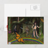 Enchanted Scene Fantasy Briefkaart (Voorkant / Achterkant)