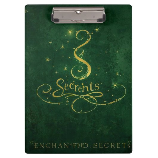 Enchanted Secrets – Golden Sigil Klembord (Voorkant)