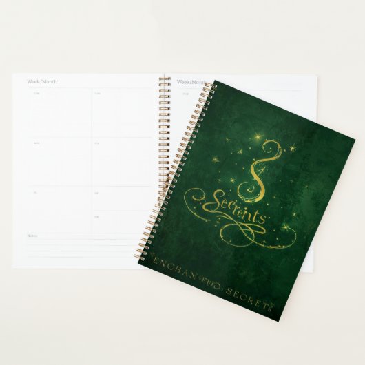Enchanted Secrets – Golden Sigil Planner (Display)