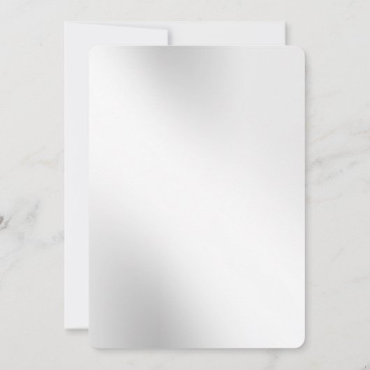 Enchanted Silver Story Boek Huwelijksuitnodiging Kaart (Achterkant)