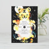 Enchanted Simple Tiger Verjaardag Kaart (Staand voorkant)