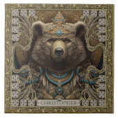 Enchanted Spirit Beer gepersonaliseerde naam Tegeltje (Voorkant)