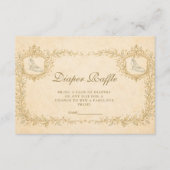 Enchanted Storybook Diapper Raffle Informatiekaartje (Voorkant)