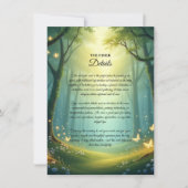 Enchanted Sunlit Summer Grove Kaart (Voorkant)