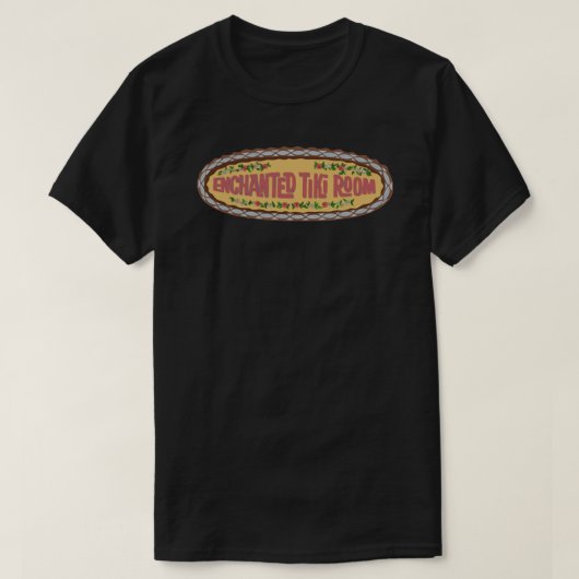 Enchanted tiki room t-shirt (Design voorkant)