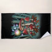 Enchanted Toadstools Strandlaken (Voorkant)