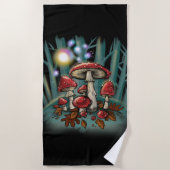 Enchanted Toadstools Strandlaken (Voorkant)