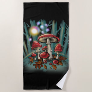 Enchanted Toadstools Strandlaken