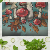 Enchanted Toadstools Theedoek (Gevouwen)