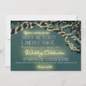 Enchanted Tree Branch rustieke bruiloft uitnodigin Kaart (Voorkant)