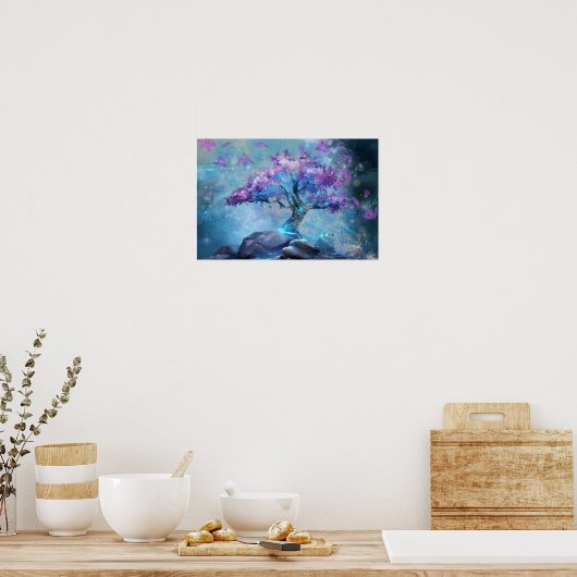 Enchanted Tree Poster (Keuken)