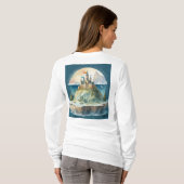 Enchanted Treehouse: grillige bos T-shirt Desi (Achterkant volledig)