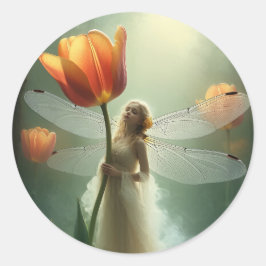 Enchanted Tulip Fairy Fantasy Stickers