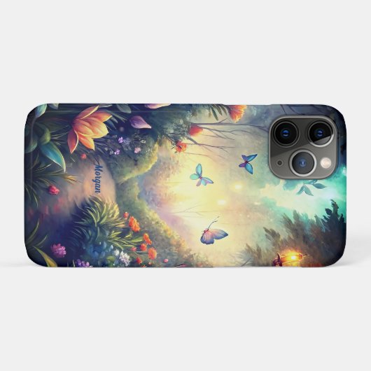 Enchanted Twilight Garden - Magical Forest Gift Case-Mate iPhone Case (Achterkant (horizontaal))
