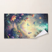 Enchanted Twilight Garden - Magical Forest Sports Handdoek (Handdoek)