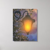 Enchanted Twilight Lamp Canvas Afdruk (Voorkant)