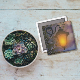 Enchanted Twilight Lamp Magnet