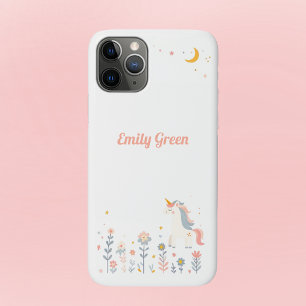 Enchanted Unicorn and Floral Garden Phone Case