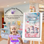 Enchanted Unicorn Baby shower Banner