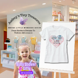 Enchanted Unicorn Baby shower Mama wordt T-shirt