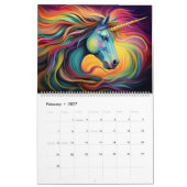 Enchanted Unicorn Dreams Kalender (Feb 2027)