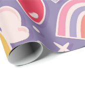 Enchanted Unicorn Fantasy Cadeaupapier (Rol Hoek)