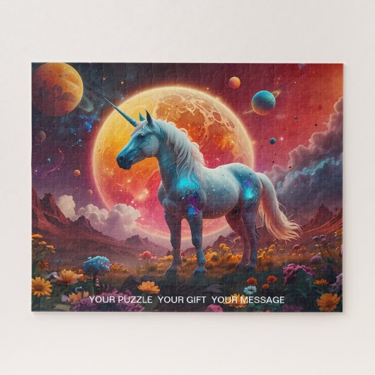 Enchanted Unicorn Fantasy Legpuzzel (Horizontaal)