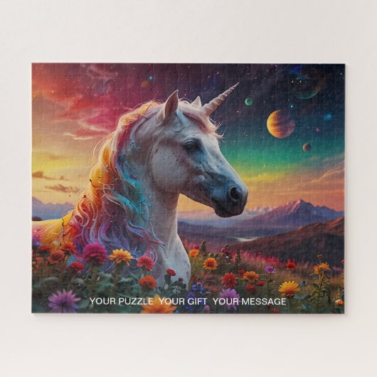 Enchanted Unicorn Fantasy Legpuzzel (Horizontaal)