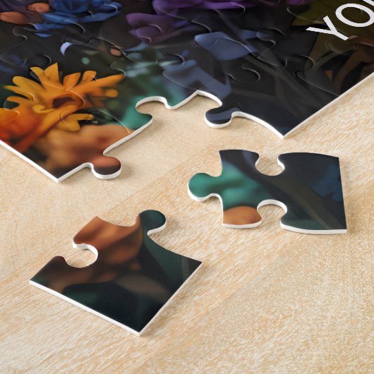 Enchanted Unicorn Fantasy Legpuzzel (Zijkant)