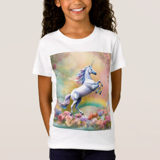 Enchanted Unicorn Forest T-shirt Design