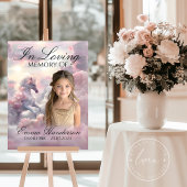  Enchanted Unicorn Memorial Sign Poster