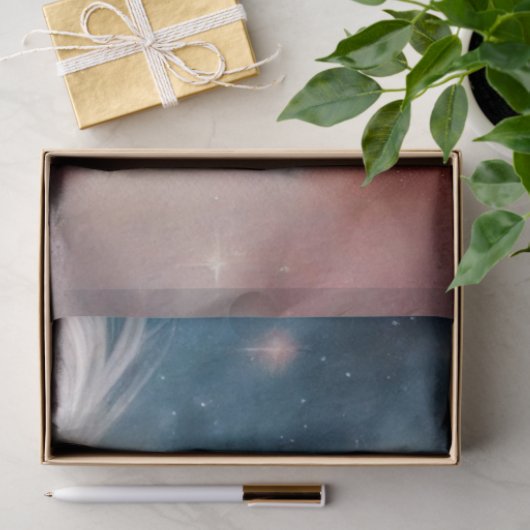 Enchanted Unicorn Under the Stars Decoupage  Tissuepapier (Geschenk)