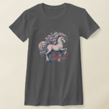 Enchanted Unicorn Vrouwen T-shirt