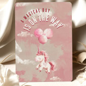 Enchanted Unicorn - Waanzinnig eerste verjaardagsf Kaart