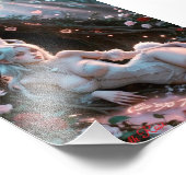 Enchanted Valentine Bunny Foto Afdruk (Hoek)