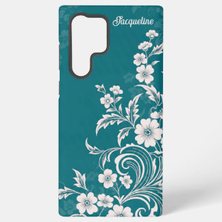 Enchanted Verdant Blooms Samsung Galaxy Hoesje