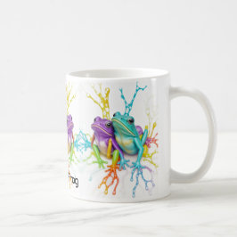 Enchanted Vibrant Frog Besties CoCo Koffiemok