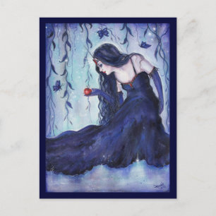 Enchanted visions fantasy art briefkaart door Rene
