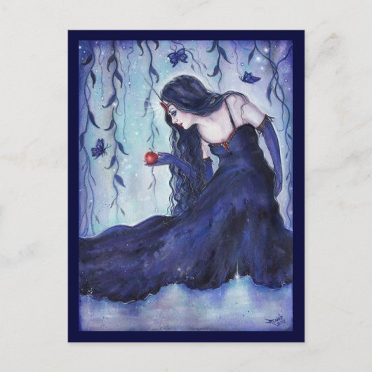 Enchanted visions fantasy art briefkaart door Rene (Voorkant)
