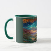 Enchanted White Stag Magical Forest Mug Mok (Links)