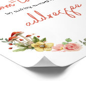 Enchanted Wildflower Mushroom Envelope Station Poster (Hoek)